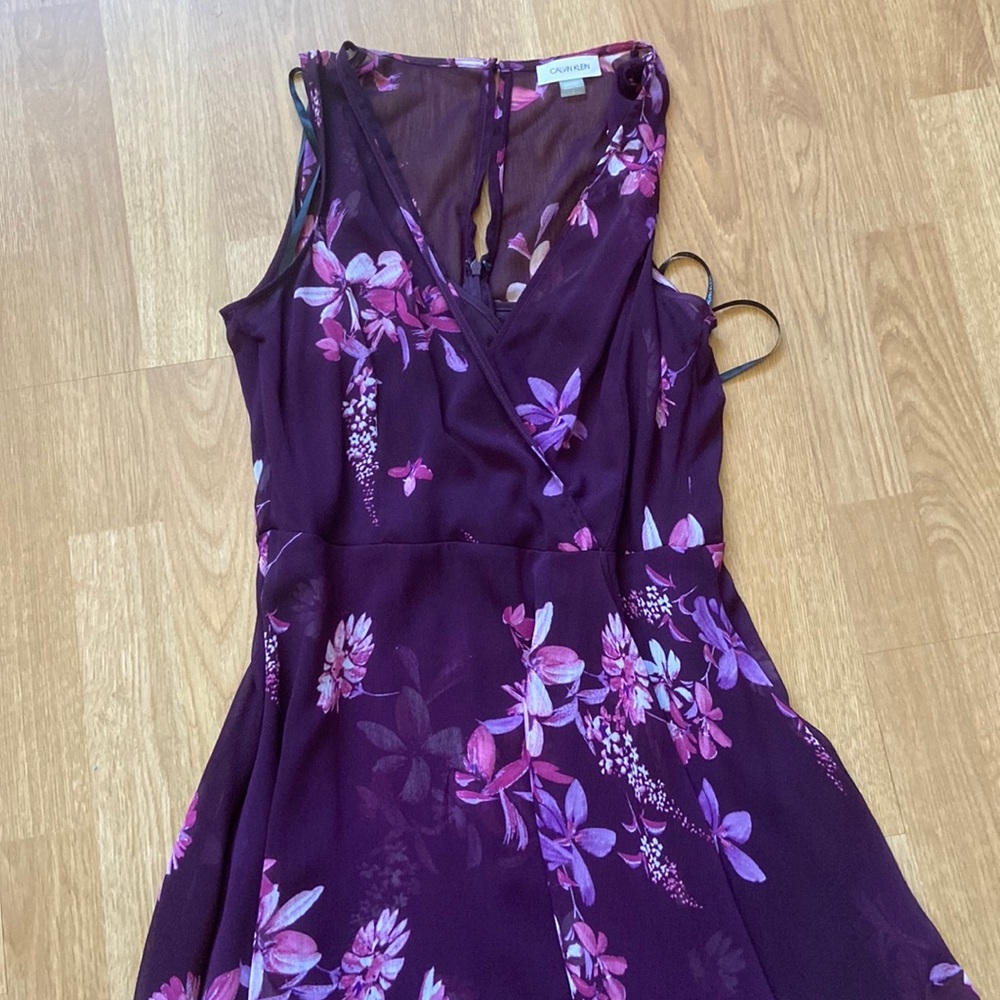 Long floral dress